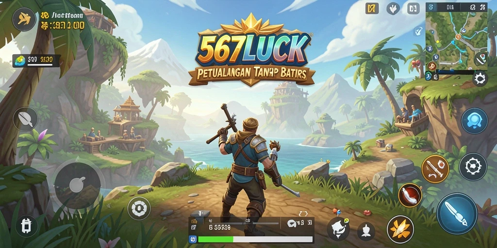 Gameplay Open World yang memukau dalam 567LUCK.