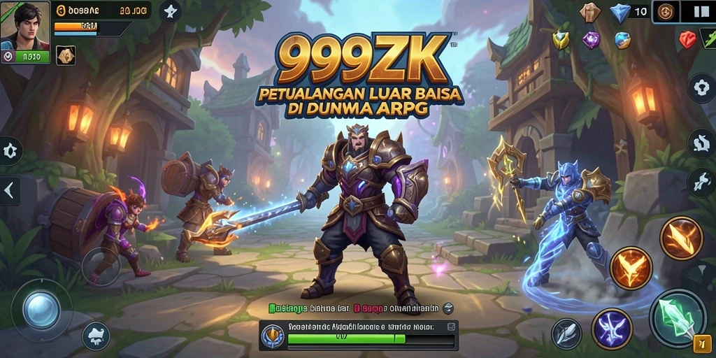 Gameplay mendebarkan 999ZK dengan aksi seru dan grafis menawan.