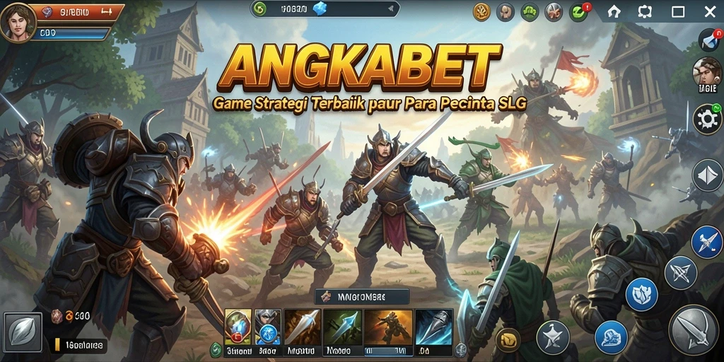 Tampilan gameplay menarik dan menegangkan dari ANGKABET.