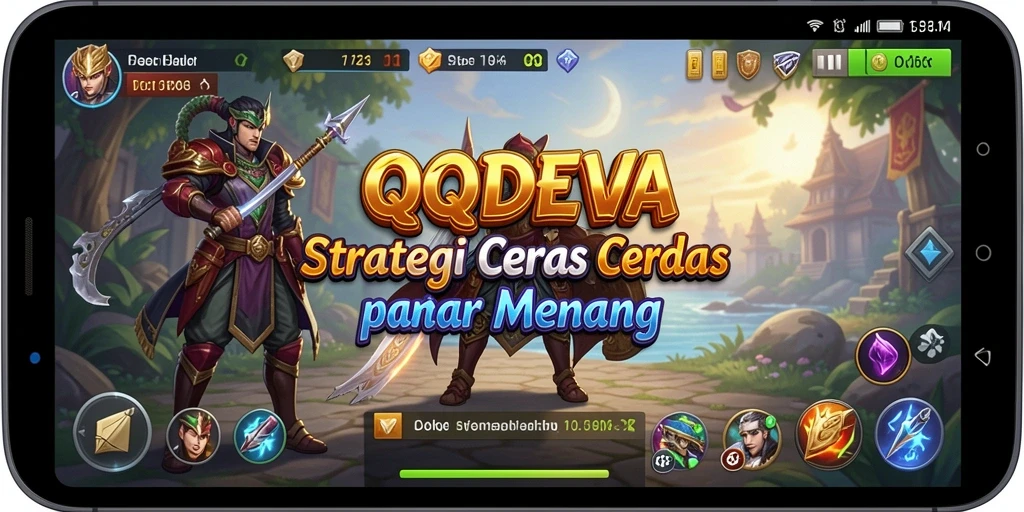 Tampilan menarik dari gameplay QQDEWA yang penuh strategi.