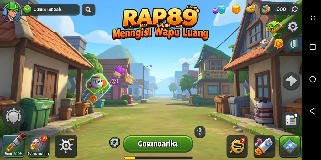 Tampilan gameplay RAP89 yang asyik dan mudah dimainkan!