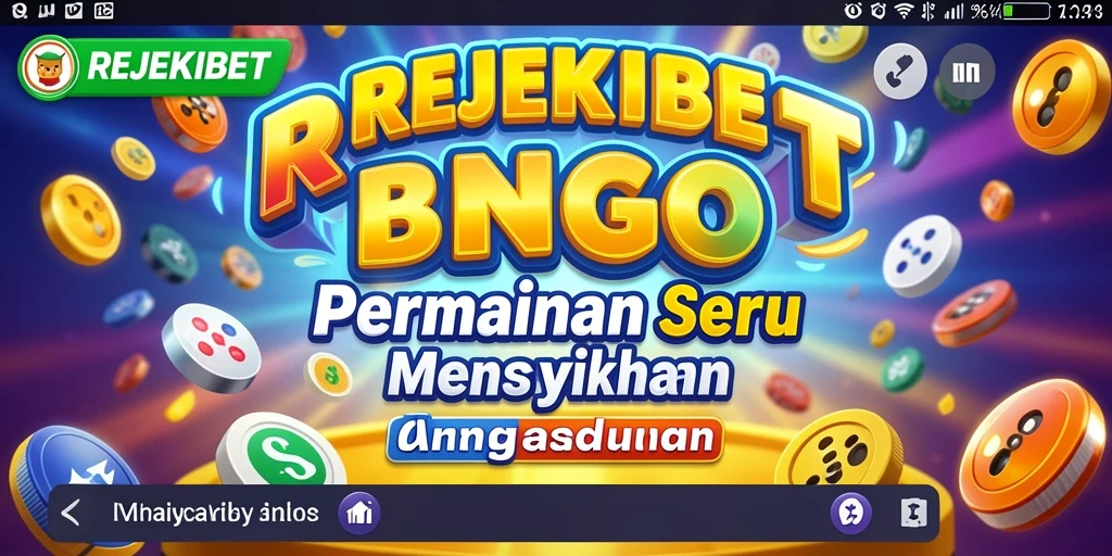 Screenshot gameplay REJEKIBET yang menampilkan keseruan bermain Bingo.
