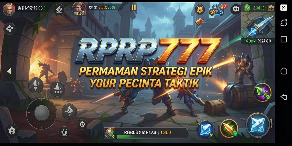 Tampilan gameplay strategis RPRP777 yang mendebarkan.