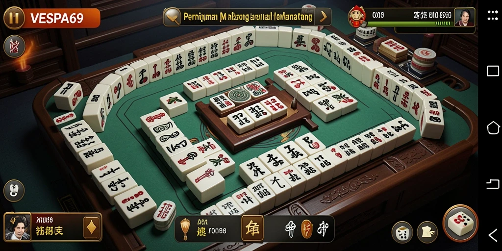 Tampilan gameplay VESPA69 yang menarik dan menantang.