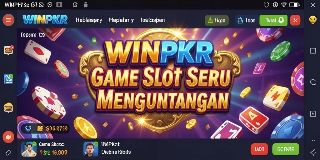 Tampilan menarik dari gameplay Slot WINPKR yang penuh aksi.